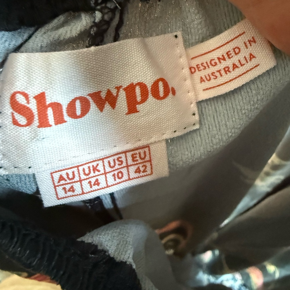 Showpo Designed in Australia Floral Maxi Halter Dress with Slit - Picture 7 of 8